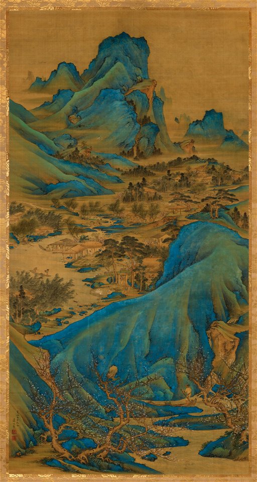 Watanabe Gentai - Peach Blossom Spring - TL42147.46 - Harvard Art Museums