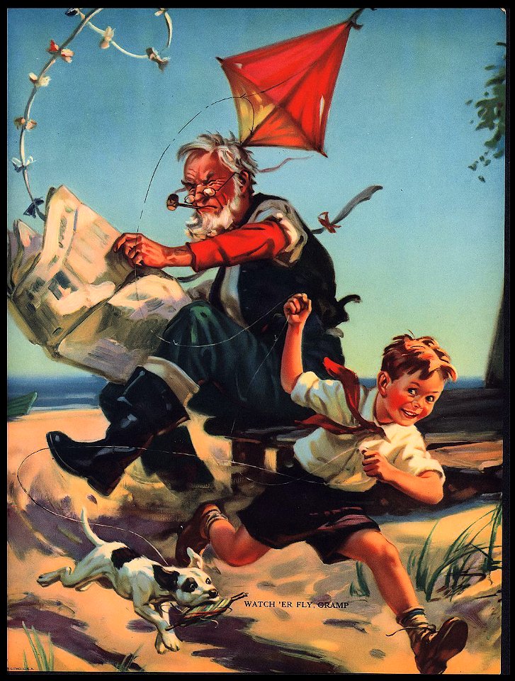 Watch 'er fly, Gramp by John Henry Hintermeister