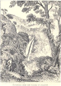 Waterfall Near the Village of Killayur...viii