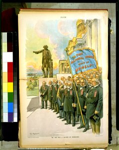 We are not a nation of swindlers! - C.J. Taylor ; J. Ottmann Lith. Co., Puck Building, N.Y. LCCN97515646