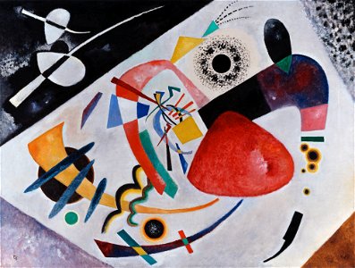 Wassily Kandinsky - Roter Fleck II - G 17562 - Lenbachhaus