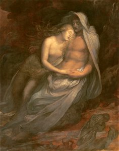 George Frederic Watts - Paolo and Francesca (1870)