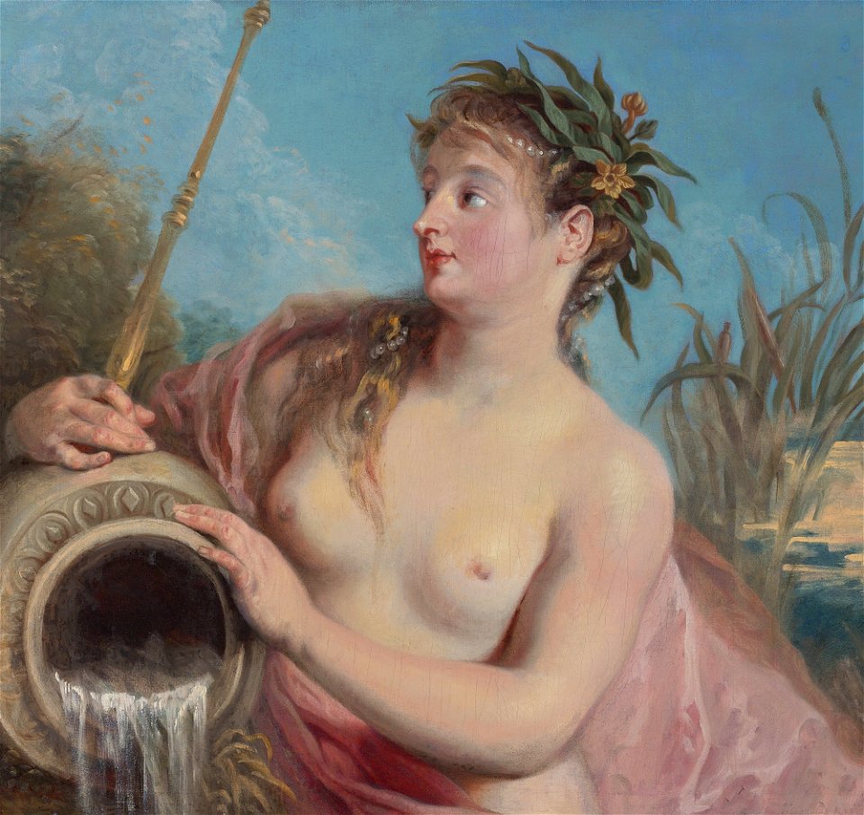 Watteau, Antoine - Quellnymphe - 1708