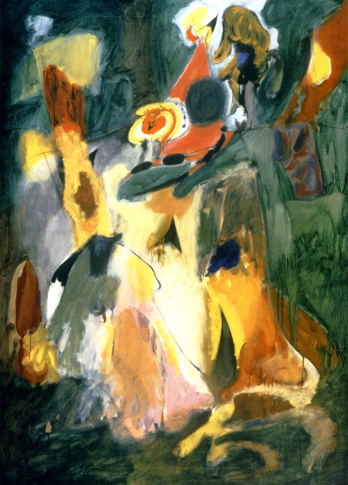 Waterfall2. Arshile Gorky