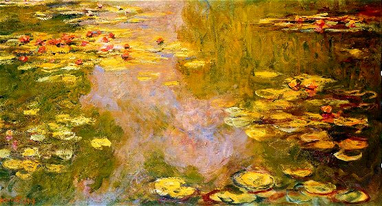 Water-Lily Pond 1919 Claude Monet Metropolitan. Free illustration for personal and commercial use.