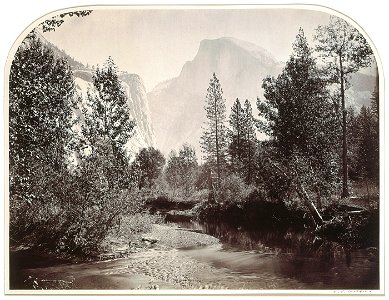 Watkins, Carleton Emmons - Taysayac, Half Dome, 4967 Ft., Yosemite - Google Art Project