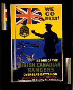 We go next! Irish Canadian Rangers... LCCN2004666242