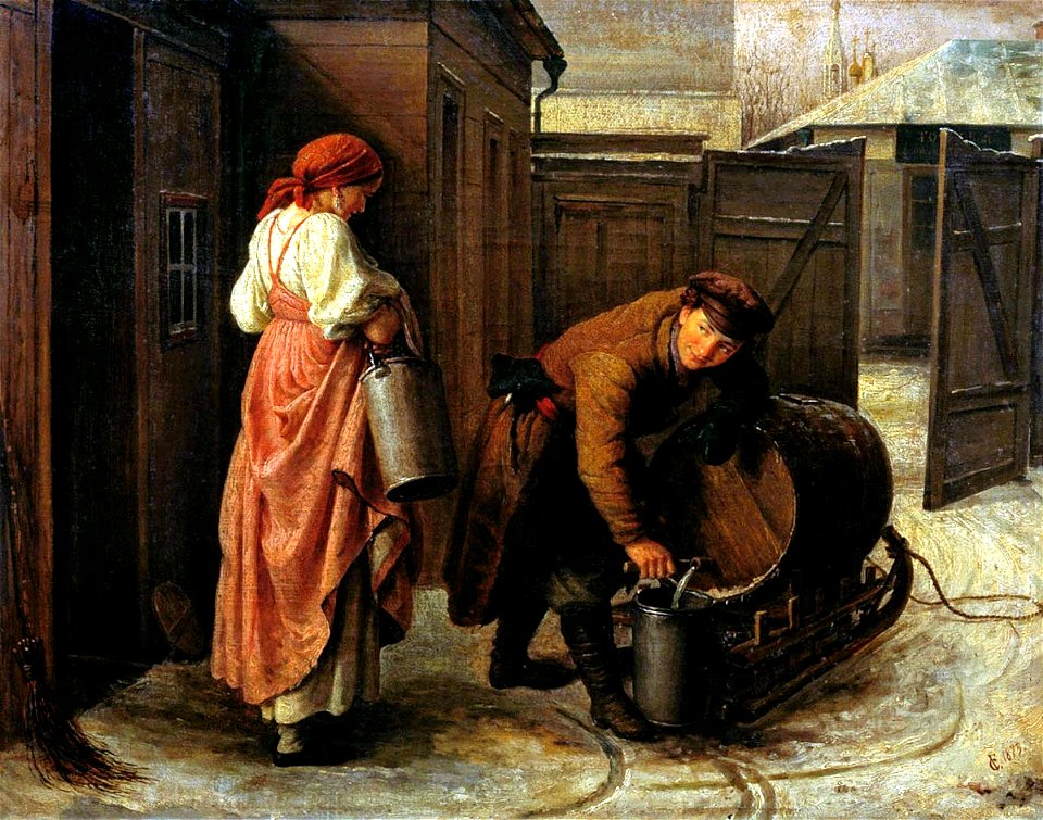 Water Carrier by Gribkov