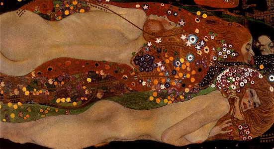 Watersnakes II Gustav Klimt