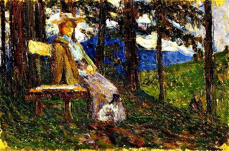 Wassily kandinsky-kochel - anja and daisy
