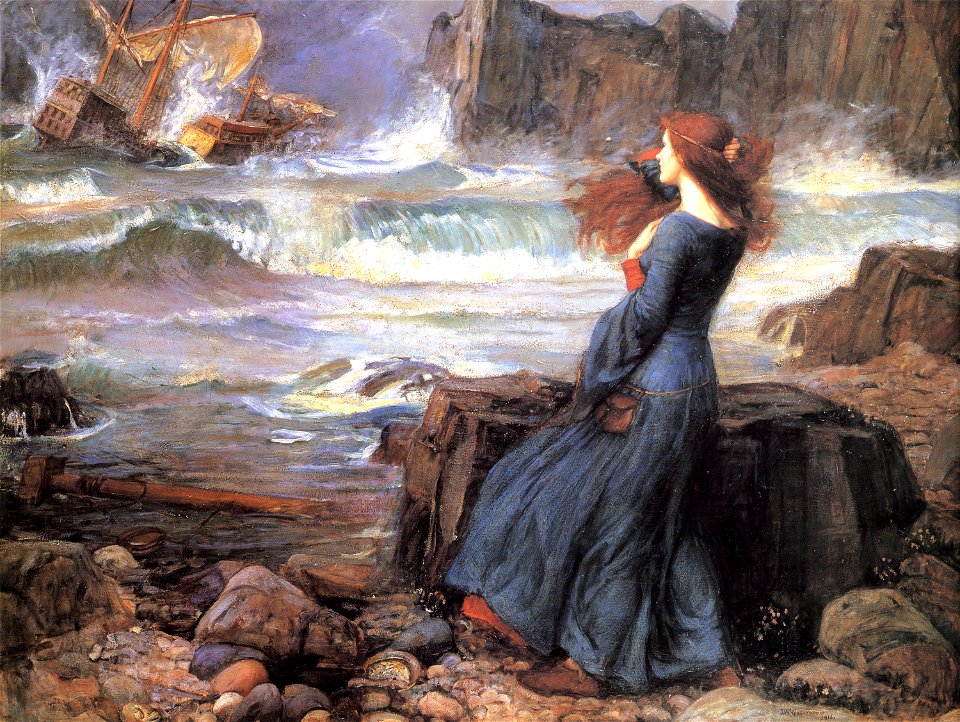 Waterhouse miranda the tempest