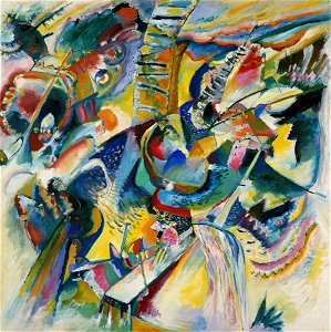 Wassily Kandinsky - Improvisation Klamm - GMS 74 - Lenbachhaus