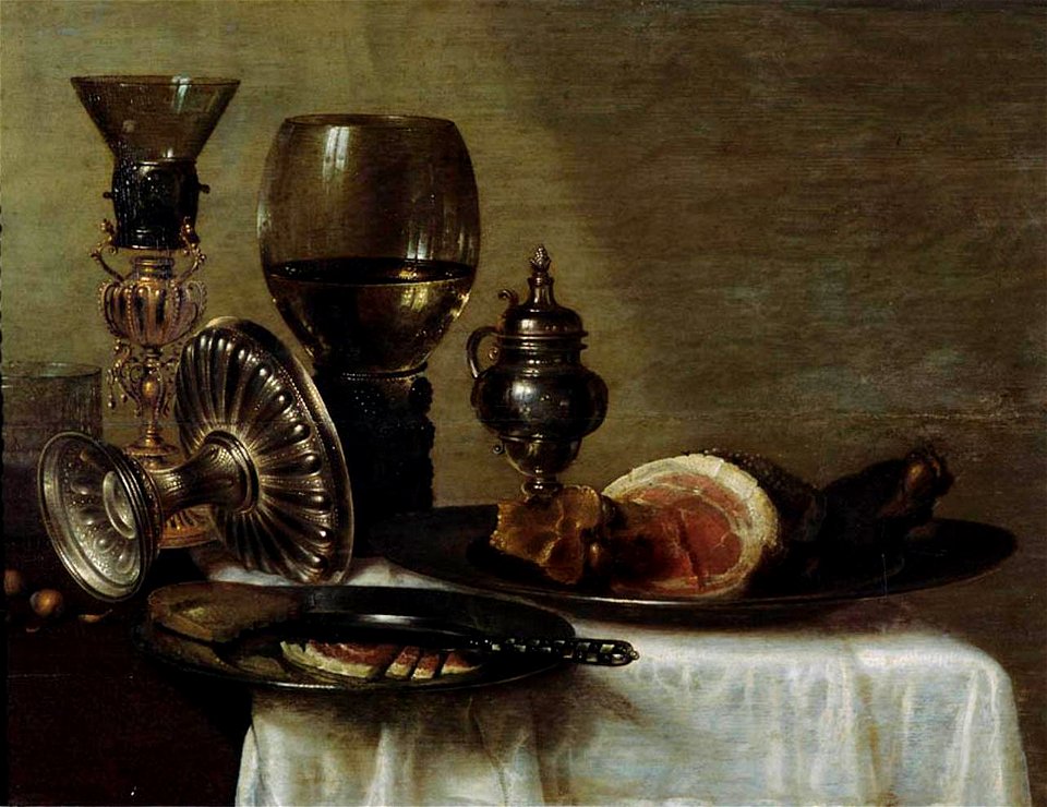 WC Heda-Déjeuner au jambon-Musée des Bx-Arts Strasbourg