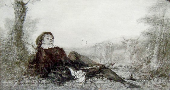 Watteau - Le Berger noir