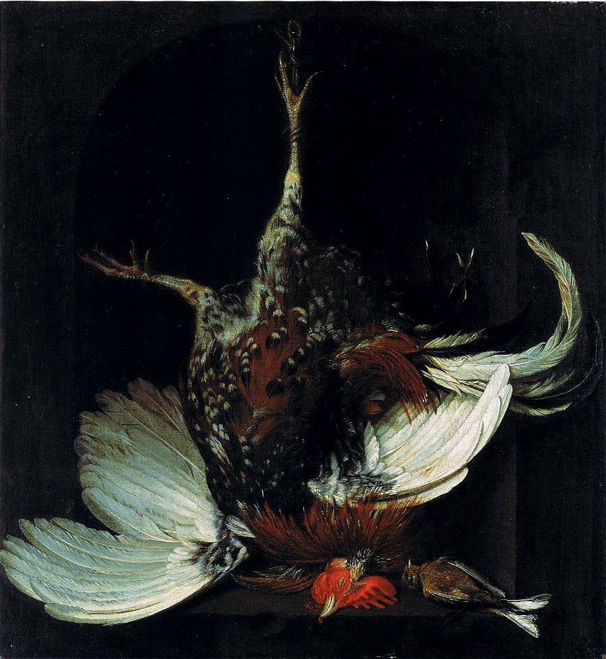 'Hunting Still Life' by Jan Weenix
