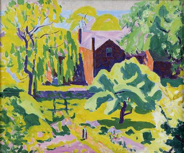 Red House Provincetown by Edwin Ambrose Webster