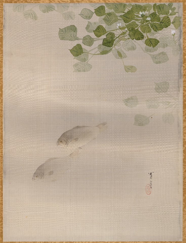 Watanabe Seitei - Fishes - 14.76.61.76 - Metropolitan Museum of Art