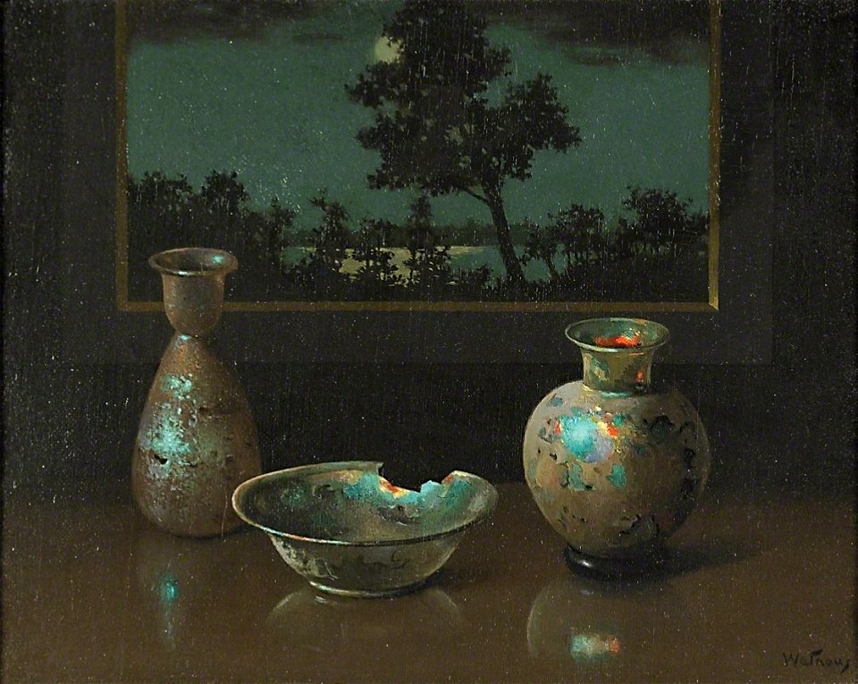 Watrous--Syro-Roman Glass--c 1925--8 3-8 × 10 1-8 in