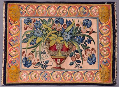 Wawel Arras - Chair Upholstery - Vase of Flowers
