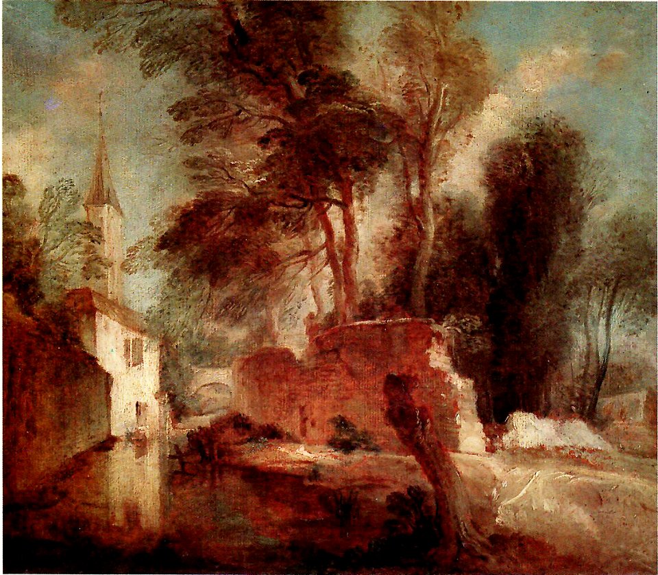Watteau - La Bièvre à Gentilly