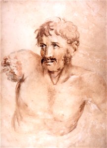 Watercolour; soldier with right arm missing Wellcome L0022546
