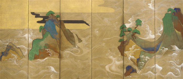 Waves at Matsushima (left)