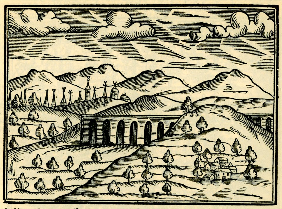 Wassergeber von hohen Schwibogen - Schweigger Salomon - 1608
