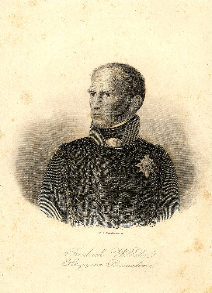 WE Wrankmore Friedrich Wilhelm Herzog von Braunschweig ubs G 0817 II