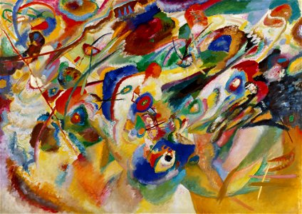 Wassily Kandinsky - Studie zu Komposition VII (Entwurf 2) - GMS 64 - Lenbachhaus