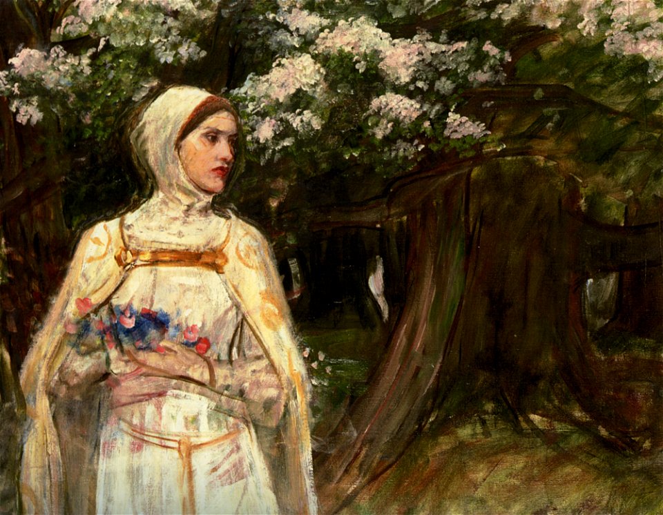 Matilda (formerly called Beatrice) - John William Waterhouse