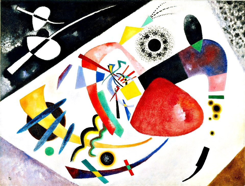 Wassily Kandinsky Red Spot II 1921