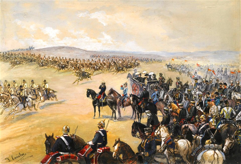 Wedding Paz of Spain and Ludwig Ferdinand of Bavaria (Parade)