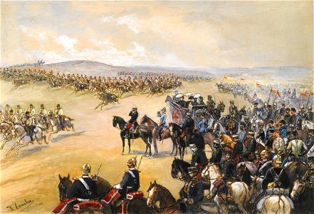 Wedding Paz of Spain and Ludwig Ferdinand of Bavaria (Parade)