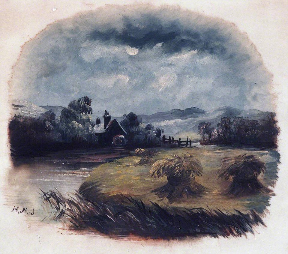 Watermill and Cornfield (gcf03910)