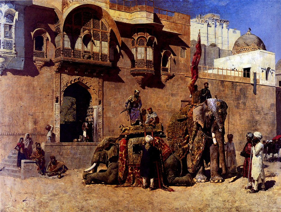 Weeks Edwin A Rajah Of Jodhpur