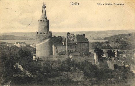 Weida, Thüringen - Schloss Osterburg (Zeno Ansichtskarten)