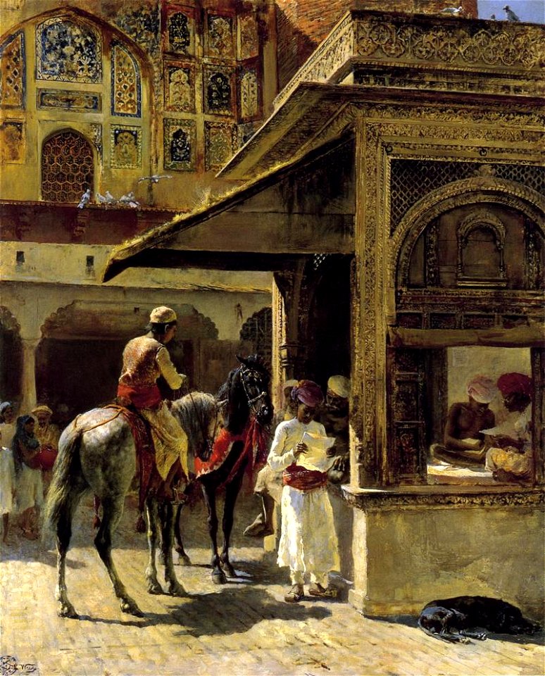 Weeks Edwin Lord Hindu Merchants