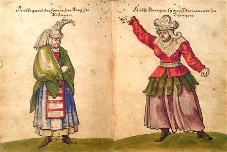 Weiditz Trachtenbuch 115-116
