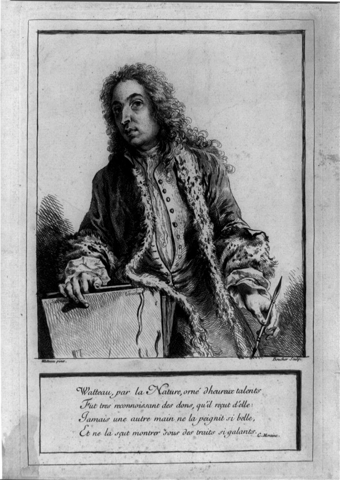 Watteau, par la Nature, ... sous des traits si galants LCCN97511441