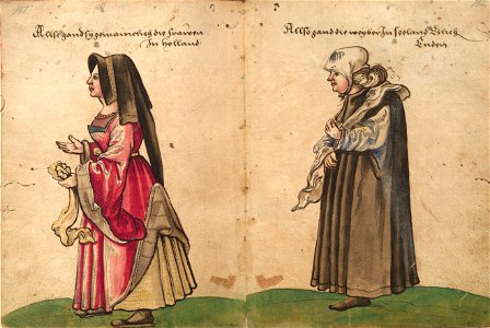 Weiditz Trachtenbuch 151-152