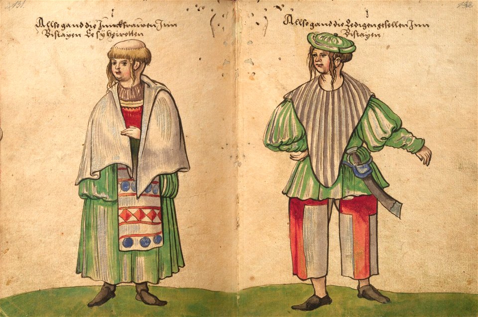 Weiditz Trachtenbuch 131-132