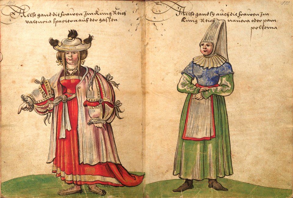 Weiditz Trachtenbuch 109-110