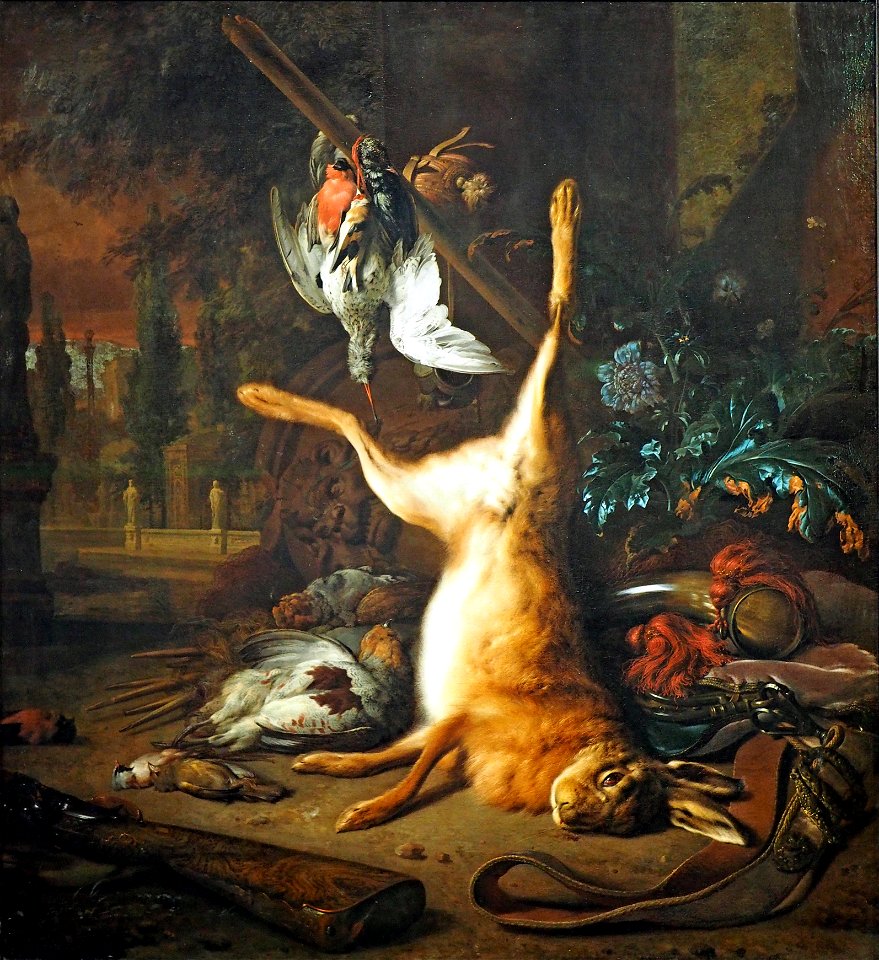 Weenix Stilleben m Hasen@Städel Museum Frankfurt20170818
