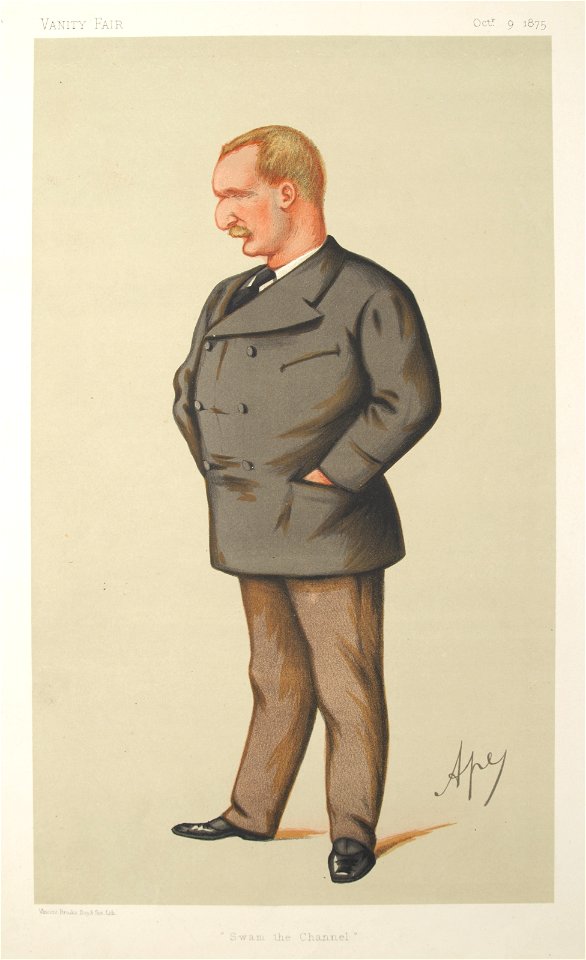 Matthew Webb, Vanity Fair, 1875-10-09