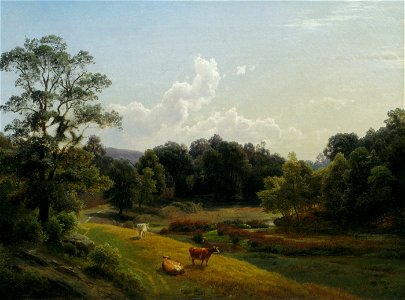 Pastoral Landscape in Summer by Paul Weber