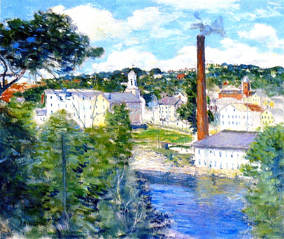 Julian Alden Weir - Willimantic, Connecticut (1903)