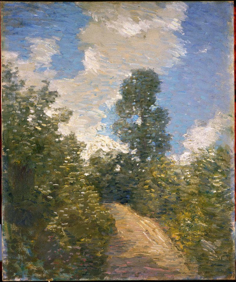 Julian Alden Weir - Back Road - Google Art Project