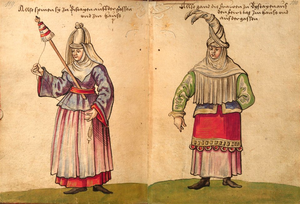 Weiditz Trachtenbuch 119-120