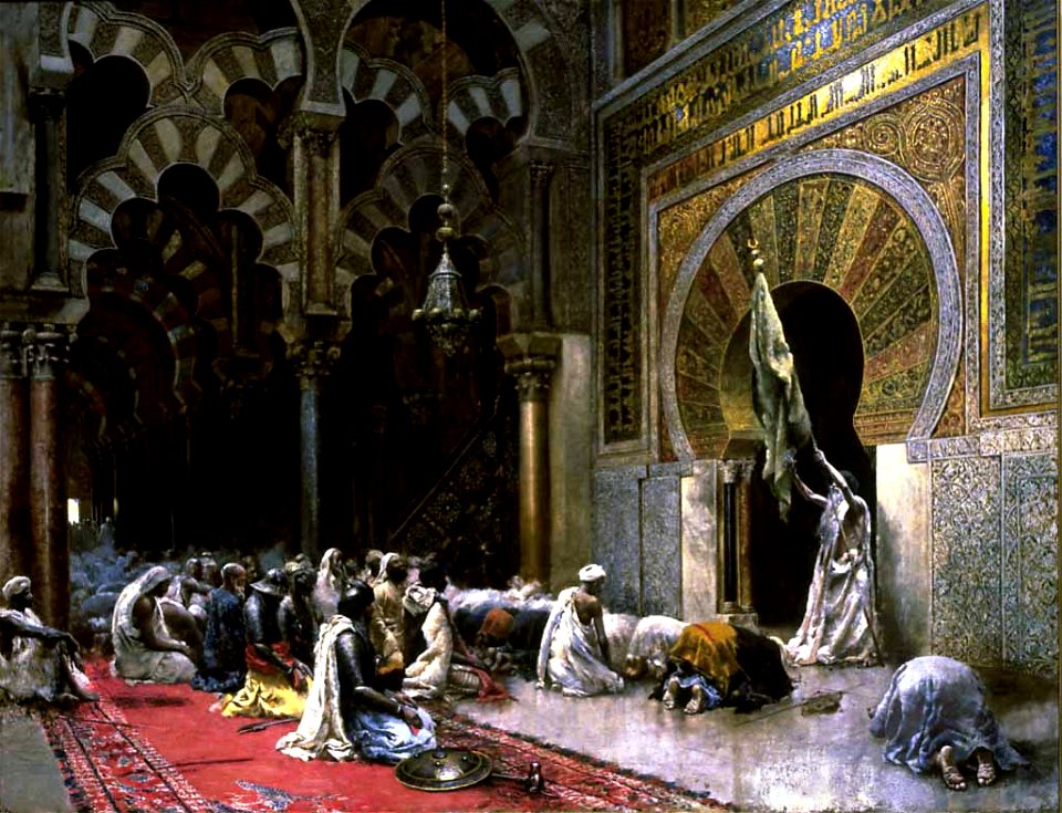 Edwin Lord Weeks - Interior of a Mosque at Cordova - Walters 37169