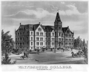 Waynesburg college. Waynesburg. Pa LCCN2004666893